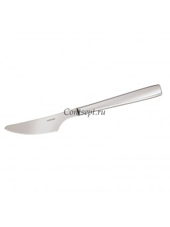 Нож для стейка моноблок с посеребрением Sambonet Flat