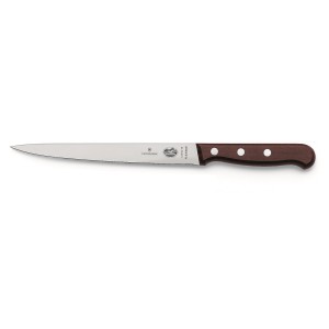 Нож филейный 18см с ручкой из розового дерева Victorinox