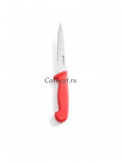 Нож обвалочный 15см красная ручка Hendi
