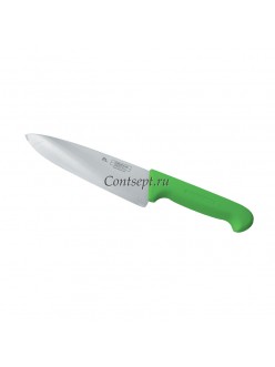 Нож поварской 20см зеленая ручка PL Proff Cuisine