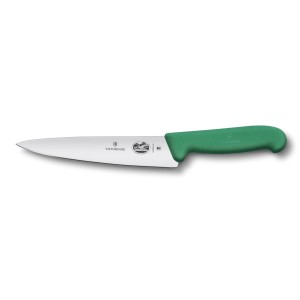 Нож поварской 25см зеленая ручка Victorinox