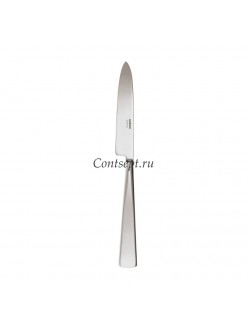 Нож столовый моноблок с посеребрением Sambonet Conca Gio Ponti