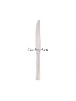Нож столовый универсальный моноблок с посеребрением Sambonet Baguette