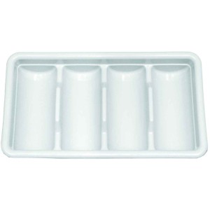 Подставка для столовых приборов 4 ячейки 53х33см пластик