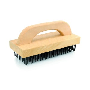 Щетка для чистки гриля с металлическая щетиной 23,5х9,5см