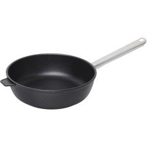 Сковорода глубокая 24см литой алюминий