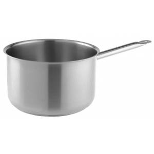 Сотейник 650мл 12х6см без крышки нержавеющая сталь