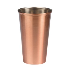 Стакан для коктелей 400мл с медным покрытием