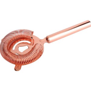 Стрейнер с двумя ушками 8,5х20см с медным покрытием