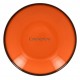 Тарелка глубокая оранжевая 23см 690мл фарфор RAK серия LEA