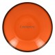 Тарелка глубокая оранжевая 26см 1200мл фарфор RAK серия LEA