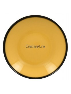 Тарелка глубокая желтая 30см 1900мл фарфор RAK серия LEA