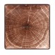 Тарелка квадратная 30х30см коричневая фарфор RAK серия Woodart