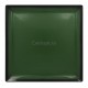 Тарелка квадратная зеленая 30х30 см фарфор RAK серия LEA