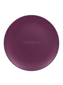 Тарелка мелкая 24см фиолетовая фарфор RAK серия  Mellow Neofusion