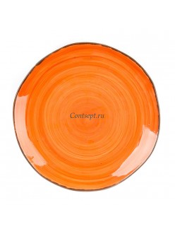 Тарелка мелкая 25,5см серия Orange Sky Fusion фарфор PL Proff Cuisine