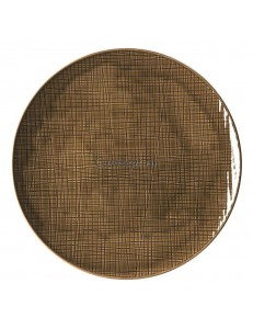 Тарелка мелкая 30см фарфор Rosenthal серия Mesh Walnut