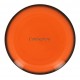 Тарелка мелкая оранжевая 31см фарфор RAK серия LEA