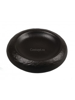 Тарелка мелкая с углублением 14,5х4 см фарфор PL Proff Cuisine серия Black star