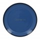 Тарелка мелкая синяя 21см фарфор RAK серия LEA