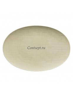 Тарелка овальная 38х26см фарфор Rosenthal серия Mesh Cream