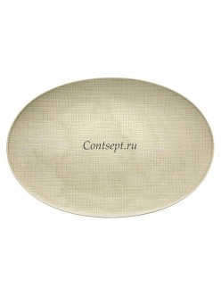 Тарелка овальная 42х29см фарфор Rosenthal серия Mesh Cream