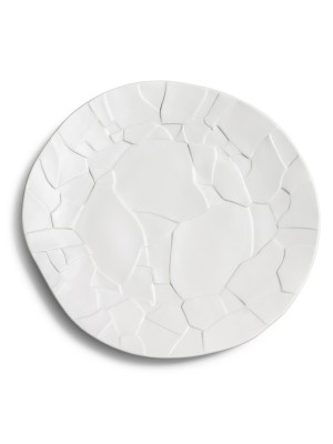 Тарелка плоская 29см матовый фарфор PORDAMSA серия Trencadís