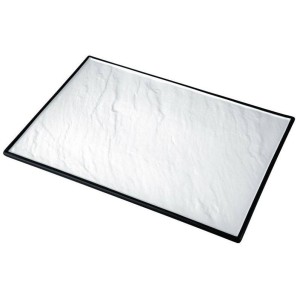 Блюдо 31*14 см с черным основанием, фарфор, P.L. Proff Cuisine