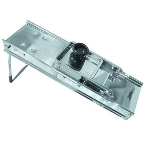 Терка Мандолина с держателем насадки 3/5/10мм нержавеющая сталь Терка Мандолина с держателем насадки 3/5/10мм нержавеющая сталь