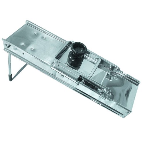 Терка Мандолина с держателем насадки 3/5/10мм нержавеющая сталь