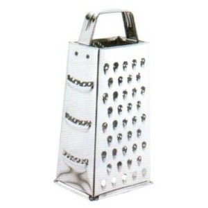 Терка четырехсторонняя 23см нержавеющая сталь Терка четырехсторонняя 23см нержавеющая сталь