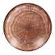 Тарелка мелкая 15см коричневая фарфор RAK серия Woodart