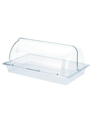 Поднос с крышкой ролл-топ 53х33х6,5см пластик